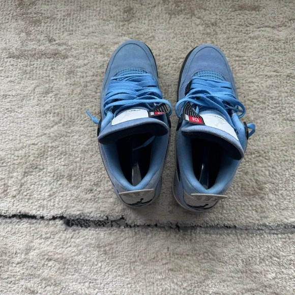 Jordan Men's Athletic Shoes in Blue and Black